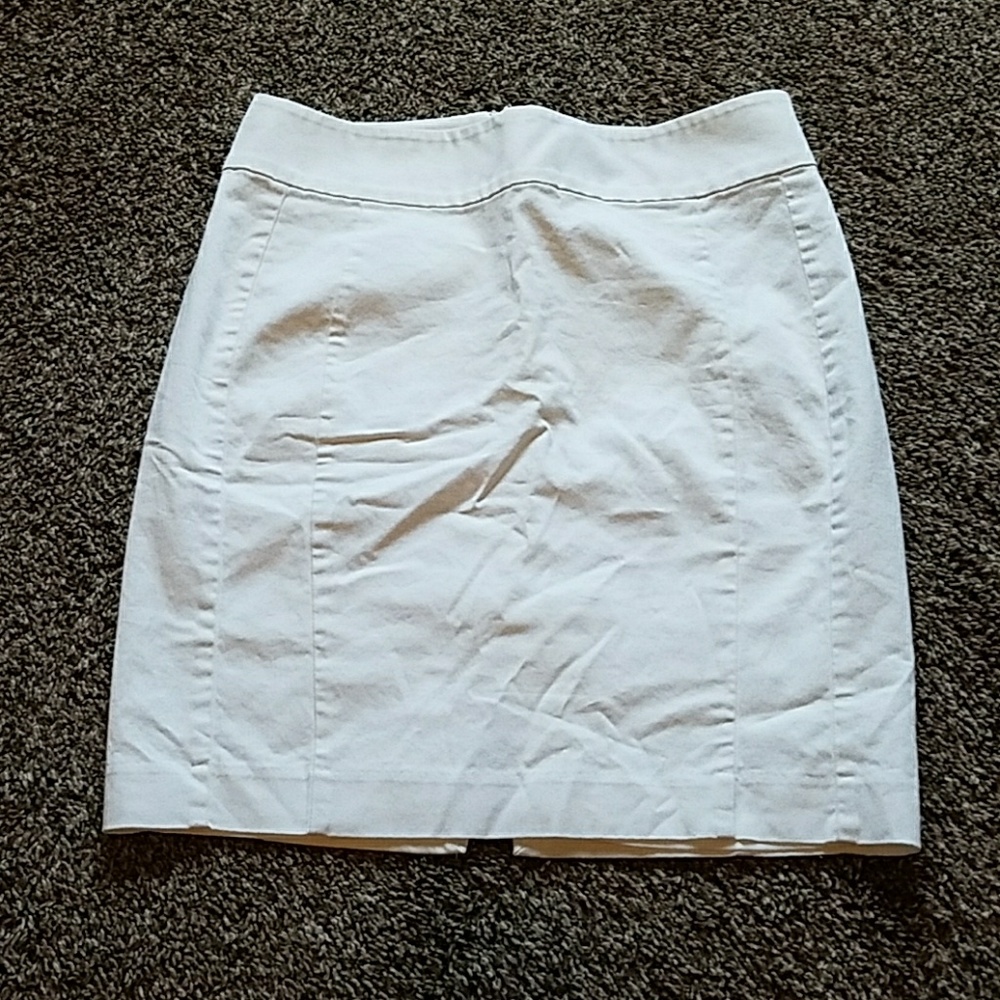 White dress skirt
